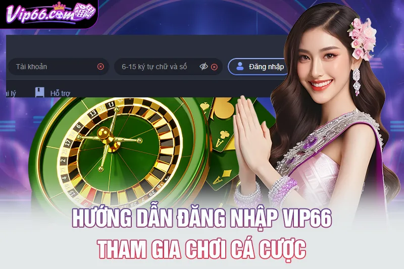 Hướng dẫn đăng nhập VIP66 tham gia chơi cá cược