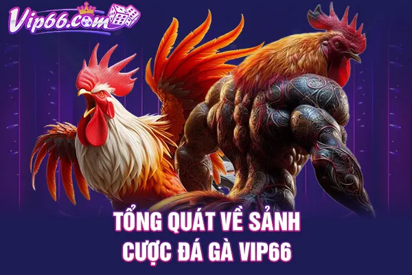 Tổng quát về sảnh cược đá gà VIP66