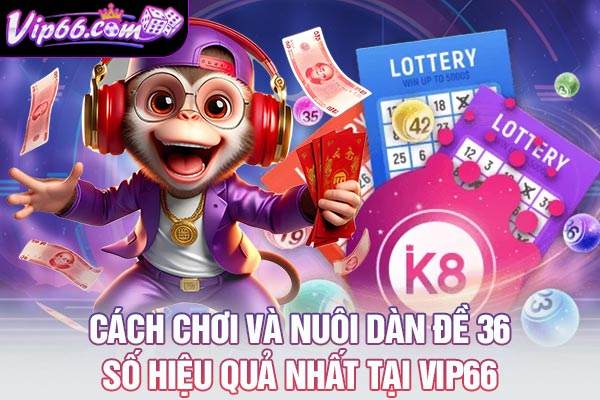 Cách Chơi Và Nuôi Dàn Đề 36 Số Hiệu Quả Nhất Tại VIP66