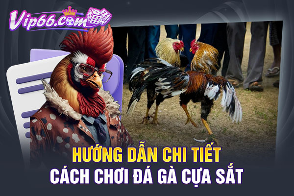 Hướng dẫn chi tiết cách chơi Đá gà cựa sắt